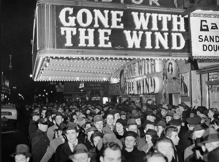 gone with the wind world premiere